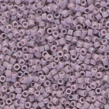 Miyuki delica Beads 11/0 - Matted opaque mauve ab DB-875
